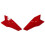Motorcycle Front Headlight Screen Guard Lens Cover Shield Protector for   500 Ninja500 2024 Red 2