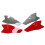 Motorcycle Front Headlight Screen Guard Lens Cover Shield Protector for   500 Ninja500 2024 Red 3
