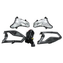 Fenddinebbia un LED 12V per Mondeo Fusion 2019 2020 Luce di Marcia Diurna DRL Copri Fendinebbia Anteriori con Filo