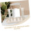 Bottle Drying Rack with Space Saving Design for Countertop Mug and Cup Storage, Easy to Clean 3