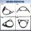 Car Central Control Gear Panel Frame Trim for  500 2011-2015 Interior Modification Accessories 6