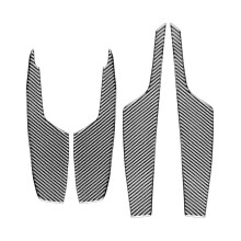 Fibra de Carbono para Accord 10th 2018-2022 Acessórios de Acabamento da Tampa Do Painel Do Apoio de Braço da Porta Do Carro