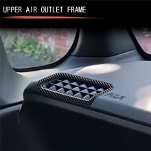 Car Dashboard A/C Air Outlet Trim Frame for  N-BOX 2024 Air Conditioner Air Outlet Cover Carbon Fiber