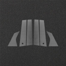 Carbon Fiber for Mustang Mach-E 2021-2024 Car Window B Pillar Post Cover Trim Sticker Accessories