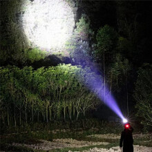 Outdoor Night Fishing Induction Light High Power Light Telescopic Focus Spotlight -Mounted Light Lamp
