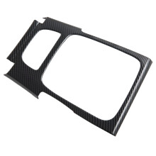 Pour ZS EV 2024 Couvercle de Panneau de Changement de Vitesse de Commande Centrale de Voiture Garniture Décorative Accessoires Intérieurs en Fiber