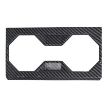 Center Console Cup Holder Trim Cover voor   2024 Interieuraccessoires Helder Koolstofvezelpatroon