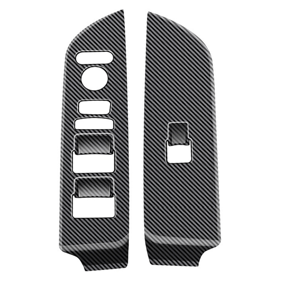 Tauoh Car Window Glass Lift Panel Trim Stickers For Freed Air Crosstar 2024 Interior Accessories Carbon Fiber Rhd