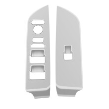 Car Window Glass Lift  Panel Trim Stickers for  Freed Air Crosstar 2024 Interior Accessories Silver RHD