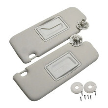1 Paire de Pare-Soleil avec Rétroviseur Gauche et Droit Gris pour Chevy CRUZE 2011-2016 94579440, 95034253, 95034256, 96072366