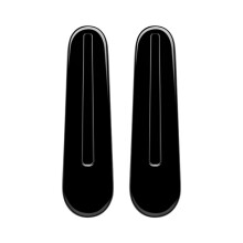 Car Middle Door Handle Sticker for Freed Air Crosstar 2024 Inside Door Handle Trim Bright Black