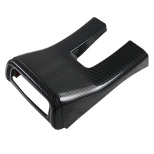Pour Fortuner 2024 ABS Fibre de Carbone Voiture Arrière Climatisation Sortie Évent Couverture Garniture Décoration Accessoires