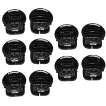 10 Pcs Car Interior A/C Air Vent Cover Outlet Grille for   ADAM/CORSA Air Conditioning Vents Trim Covers