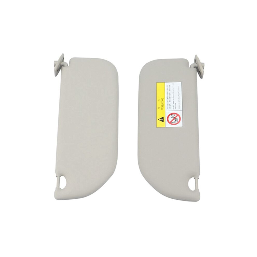 1Pair Interior Sun Visors Windshield Sun Visor Mirror 98038433Ds 98038432Ds For 208 301 C3 Gray 4713722020503