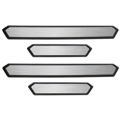 Interior Accessories Door Sill Protector Compatible for  Rav4 2019 2020,RAV4 Door Step Plate