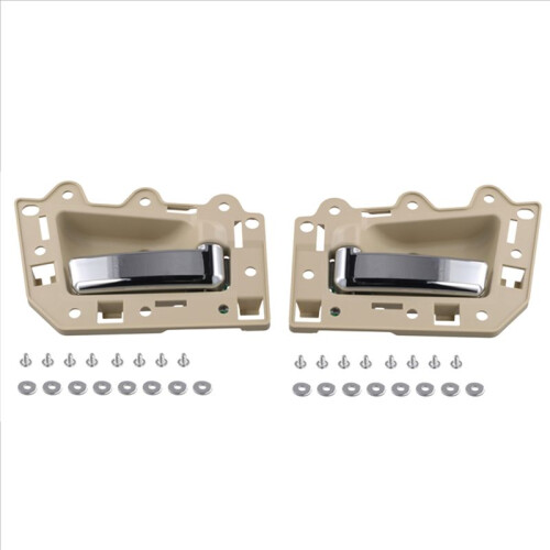 2Pcs Left&Right Inside Interior Door Handle Set for  Grand Cherokee 2005-2011 Front