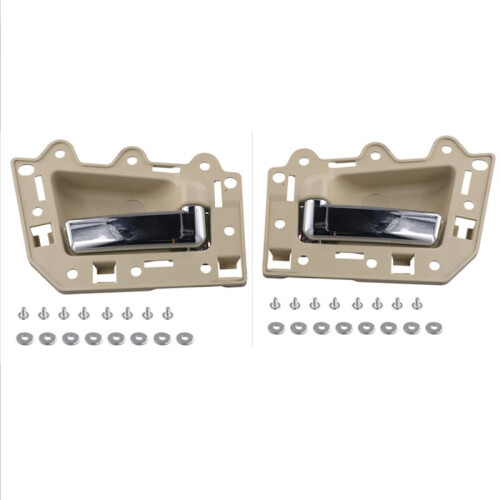 2Pcs Left&Right Inside Interior Door Handle Set for  Grand Cherokee 2005-2011 Rear