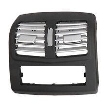 Bil Bakre Konsol Luftutloppspanel Gallerskydd Luftutloppspanel Bakre Ventilationsram för E W212 09-2014 2128300454 Svart