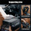 Cuscino di Rialzo Universale per Bracciolo Auto, Nuovo Cuscino per Bracciolo Auto In Cotone Memory, Cuscino per Console Centrale Auto, Nero 5