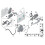 51217229459 Car Left Rear Door Lock Push for  2005-2016 Version 3