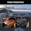 Cuscino di Rialzo Universale per Bracciolo Auto, Nuovo Cuscino per Bracciolo Auto In Cotone Memory, Cuscino per Console Centrale Auto, Nero 6