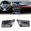 LHD Car Front Air Conditioning AC Vent Grille Outlet Panel Replacement for  X1 E84 2010-2015 6