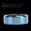 Blauer Smart-Ring 18 mAh IP68 7 Tage Standby 5