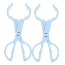 Baby Bottle Tongs with AntiSlip Grip, Heat Resistant Feeding Bottle Clamp for Nursing and Travel