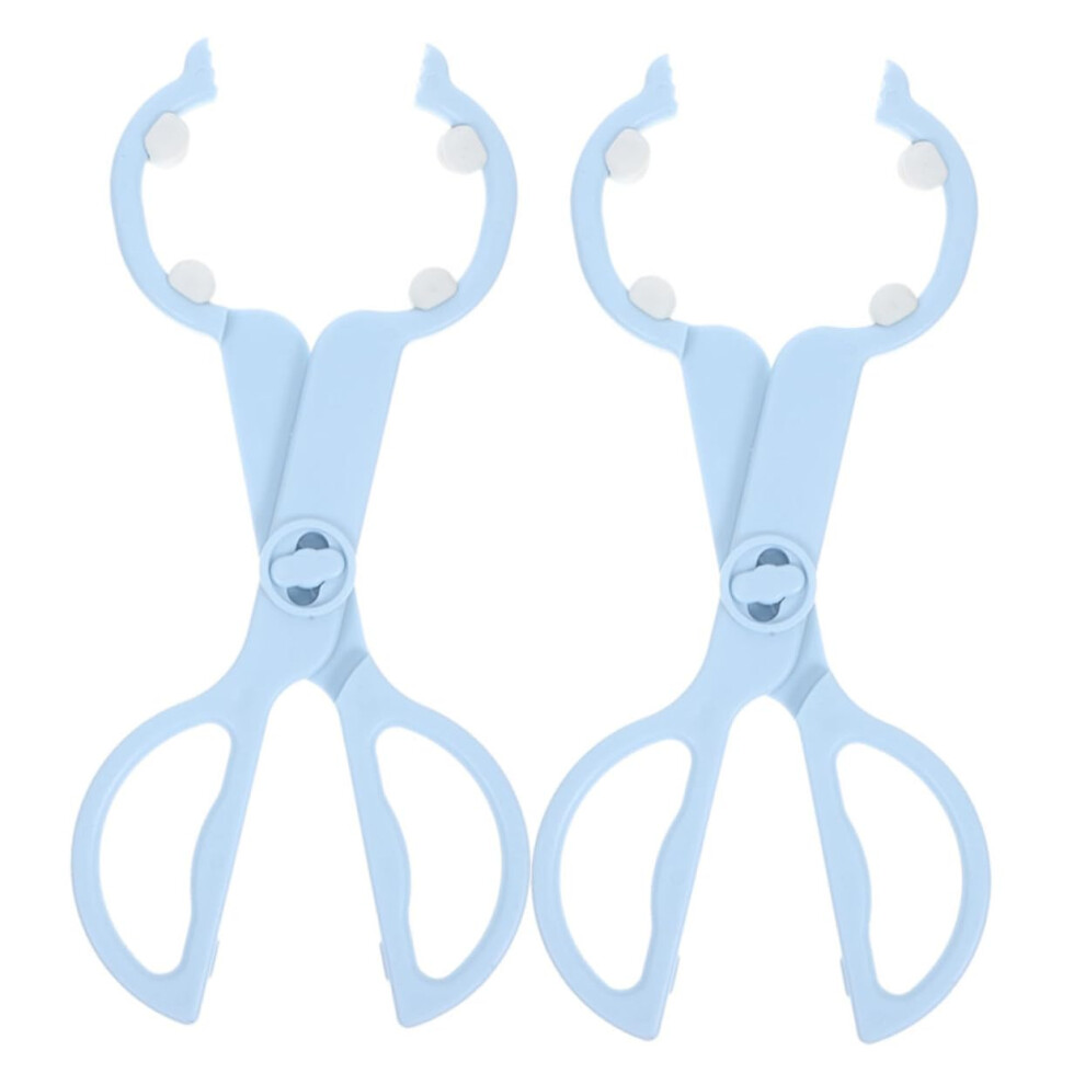 Baby Bottle Tongs with AntiSlip Grip, Heat Resistant Feeding Bottle Clamp for Nursing and Travel