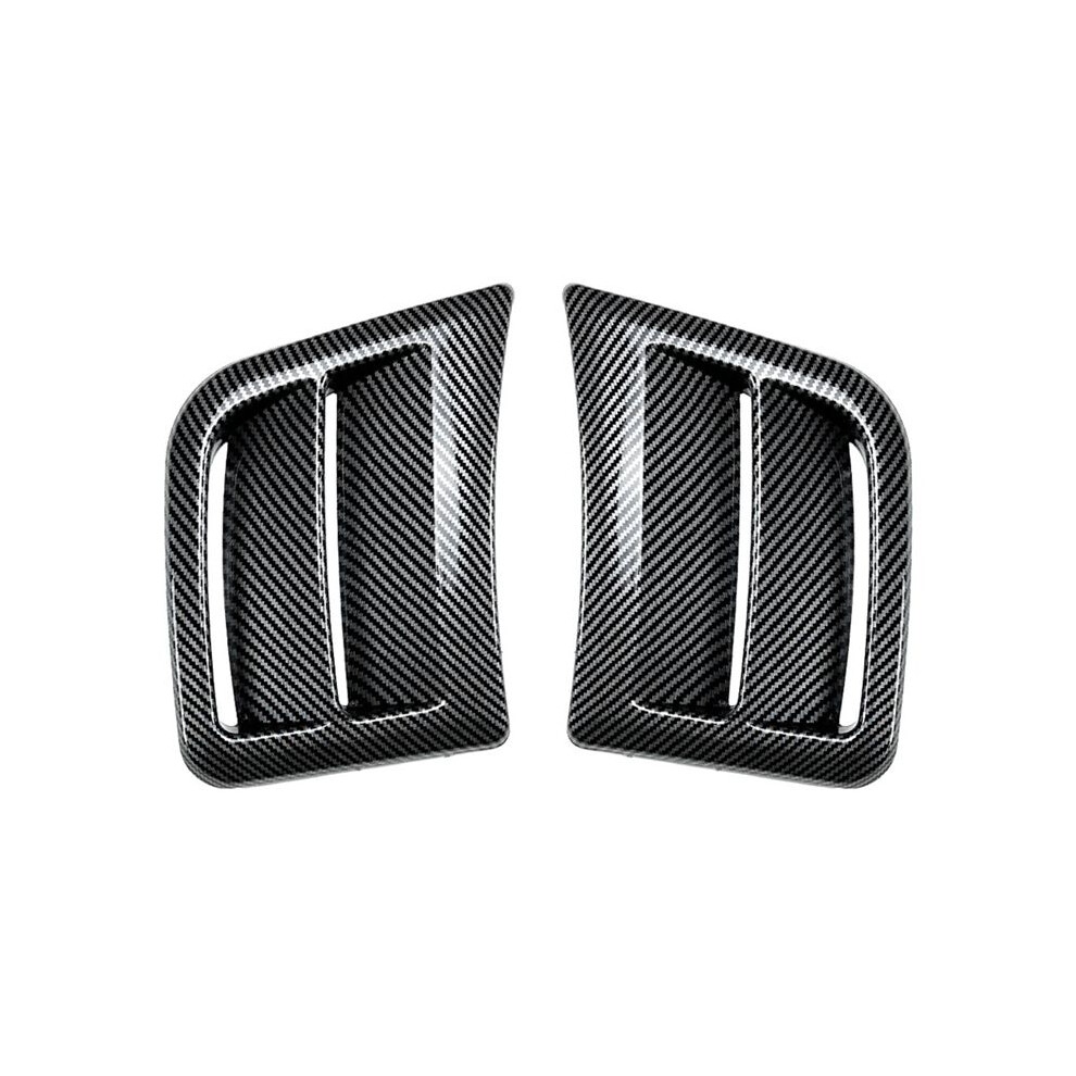 Front Bumper Side Air Vent Cover Intake Frame Trim For Wrx Sti 2008-2014 Accessories Carbon Fiber Pattern 6031762668676