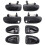 8pcs Front Rear Left Right Outside Door Handle Inside Door Handle for  Accent 1.5L 1.6L 2000-2006 Chrome 1