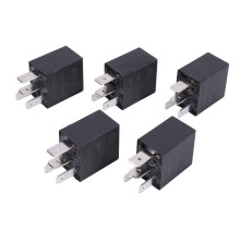 5 X 30A AMP 12 V 4Pin Auto Auto Relais Kit SPST für Fan Kraftstoffpumpe Licht Horn