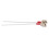 MR16/GU5.3 Socket Halogen LED Bulb Holder Base Ceramic Cable Main Wire Connector 6