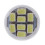 10x T10 W5W 8 SMD LED white - light bulb light interior light bulb 12V 4
