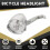 Retro Bicycle Bike Accessory Front Light Bracket Vintage 3LED Headlight (Silver) 2