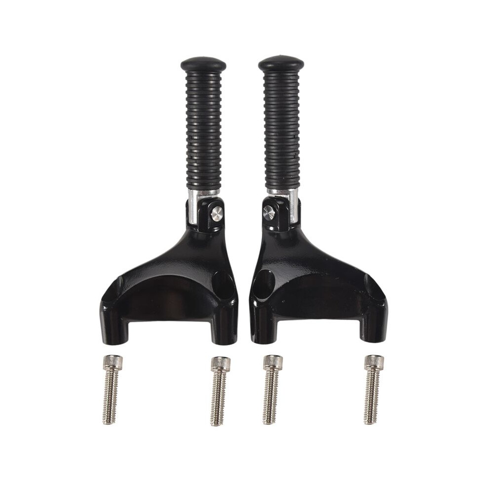 Motorcycle Passenger Rear Foot Pegs Footpegs Mount For 1200 Xl 883 Sportster 2004-2013 Black 6031762621268