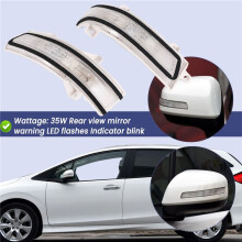 1Pair Led Turn Light For  2012 2013 City 2009-2014 Gm2 Gm3 Crider Jade 14-16 Rearview Mirror Turn Lamp 34350-Tm0-H01