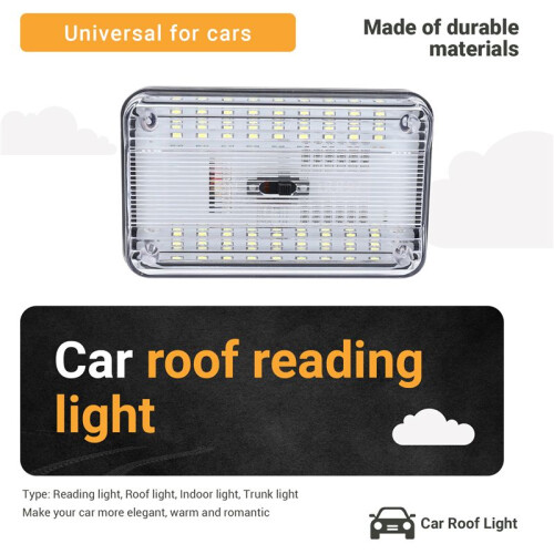 Car Interior Light 36Led Roof Ceiling Reading Light 1