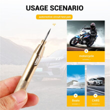 6V 12V 24V Car Light Tester Automotive Electrical Tester Test Lamp Probe Repair Pen