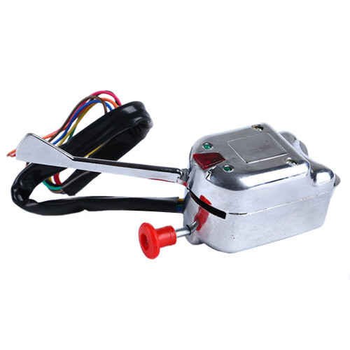 Chrome 12V Universal Rat Interruptor De SeñAl De  Para