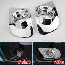 Car Front Fog Light Lamp Foglight Bumper Cover Trim Car Styling for Journey Freemont 20112018