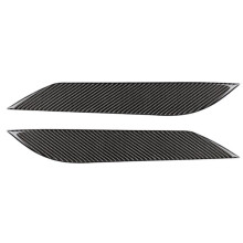 Coberturas Das PáLpebras Dos FaróIs de Fibra de Carbono Preta para 2003-2008 350Z Fairlady Z Z33 (Pacote de 2)