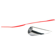 Car Chrome Antenna Cover Trim for RAM 1500 2500 2011-2017