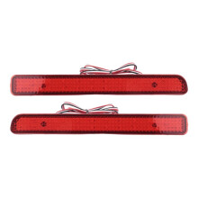 LED Rear Bumper Reflector Light Red Car Driving Brake Fog Lamp for 3 4/L320 2005-2013
