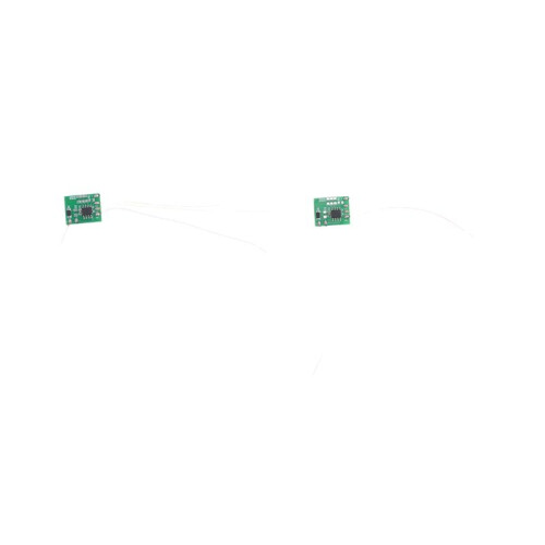 2Pcs DIY Scale Construction Sand Table Model Circuit Board Traffic Light Signal Model HO Scale Train Railway Miniatures 2