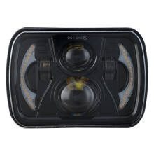 1 Stuks H6054 7X6Inch 5X7 Inch LED Projector Koplamp Vierkante Sealed voor Plym Cherokee XJ YJ