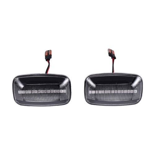 2Pcs Car Dynamic LED Side  Light Turn Signal Light for  Land  70 80 100 Series