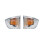 Car Clear Door Mirror Indicator Light Pair Left & Right for  Daily 2006-2014 1