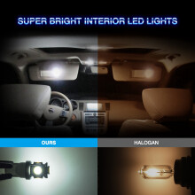 20Pcs Super White T10 Wedge 5-SMD 5050 LED Light Bulbs W5W 2825 158 192 168 194