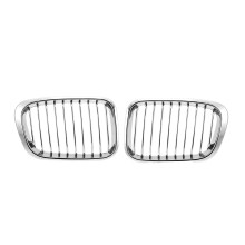 1 Paar Vorderes Nieren Grill Gitter Chrom für - E46 325Ci 330Ci 3 Series Coupe 2DR 1999-2002
